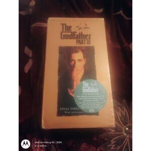 The Godfather 3 1997 Sealed Vhs